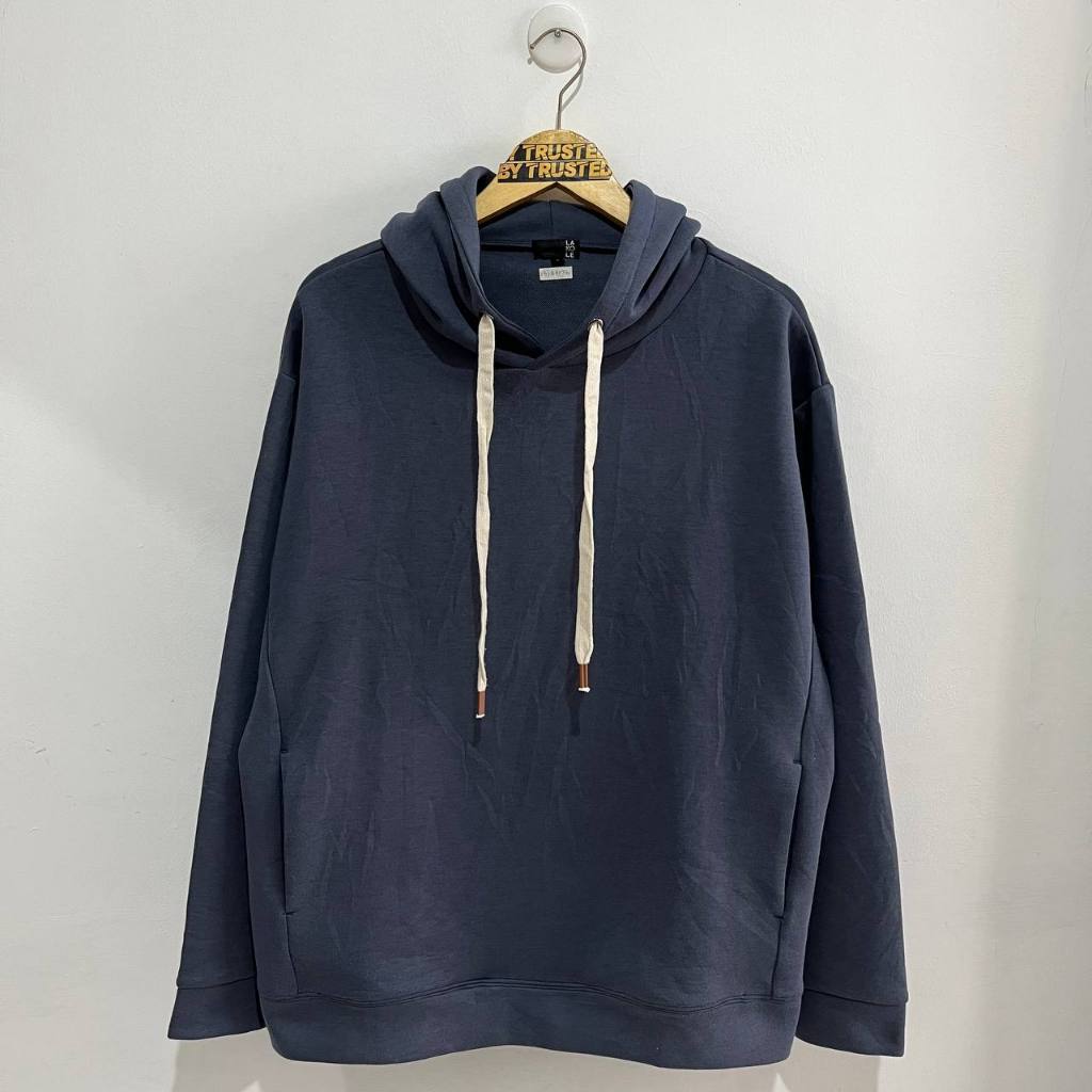 Hoodie Scuba Polos Navy - Hoodie Scuba Navy - Hoodie Navy [size L]