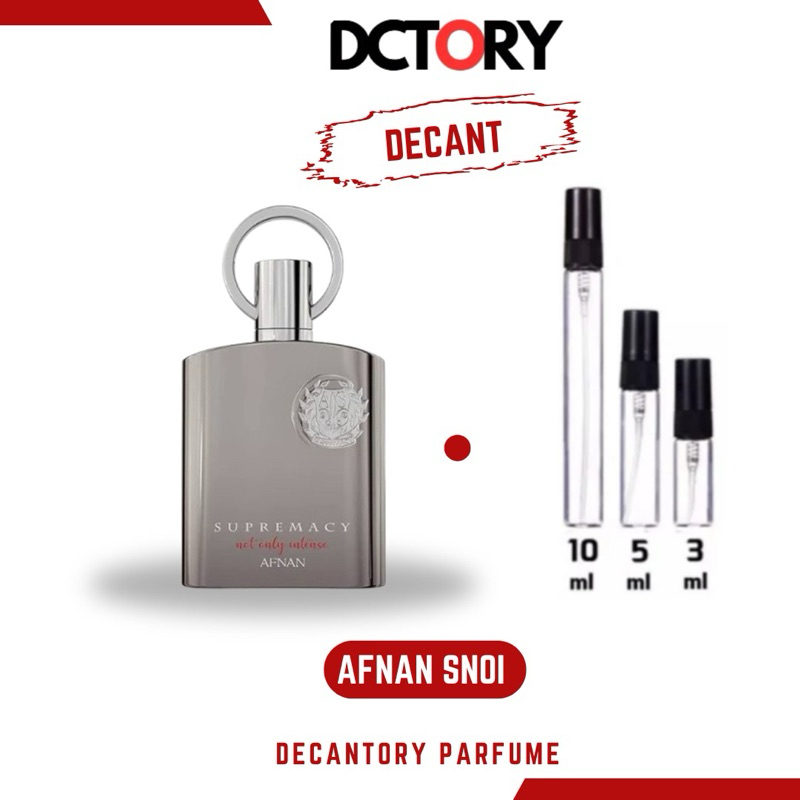 Decant Afnan Supremacy Not Only Intense
