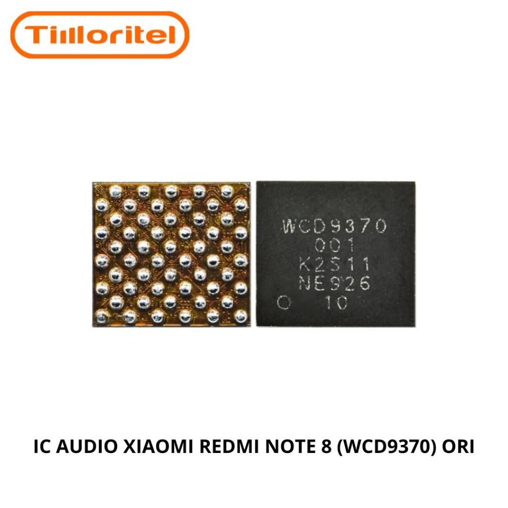 IC AUDIO XIAOMI REDMI NOTE 8 (WCD9370) ORI