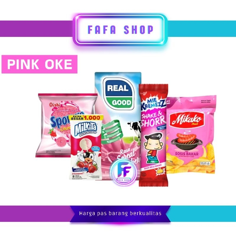 

Paket Snack Pink Hampers Snack Pink Anak Bingkisan Murah