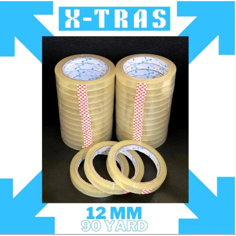 

Isolasi - Lakban 12 mm 90 yard Termurah