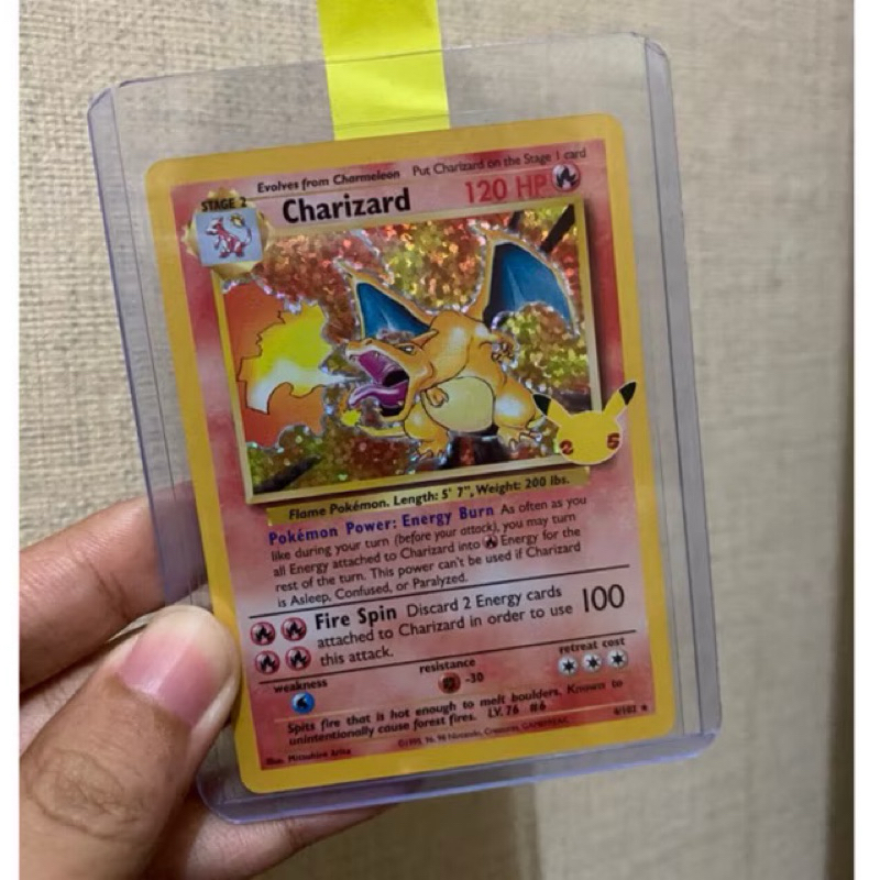 Charizard Celebration 25th Anniversary English Pokemon