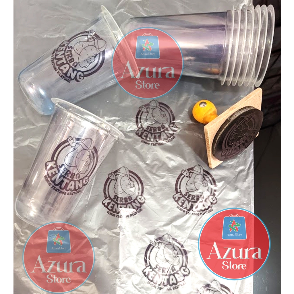 

mg STEMPEL PLASTIK / STEMPEL GELAS CUP / STEMPEL STEROFOAM / DESN CUSTOME FREE TINTA & CLEANER