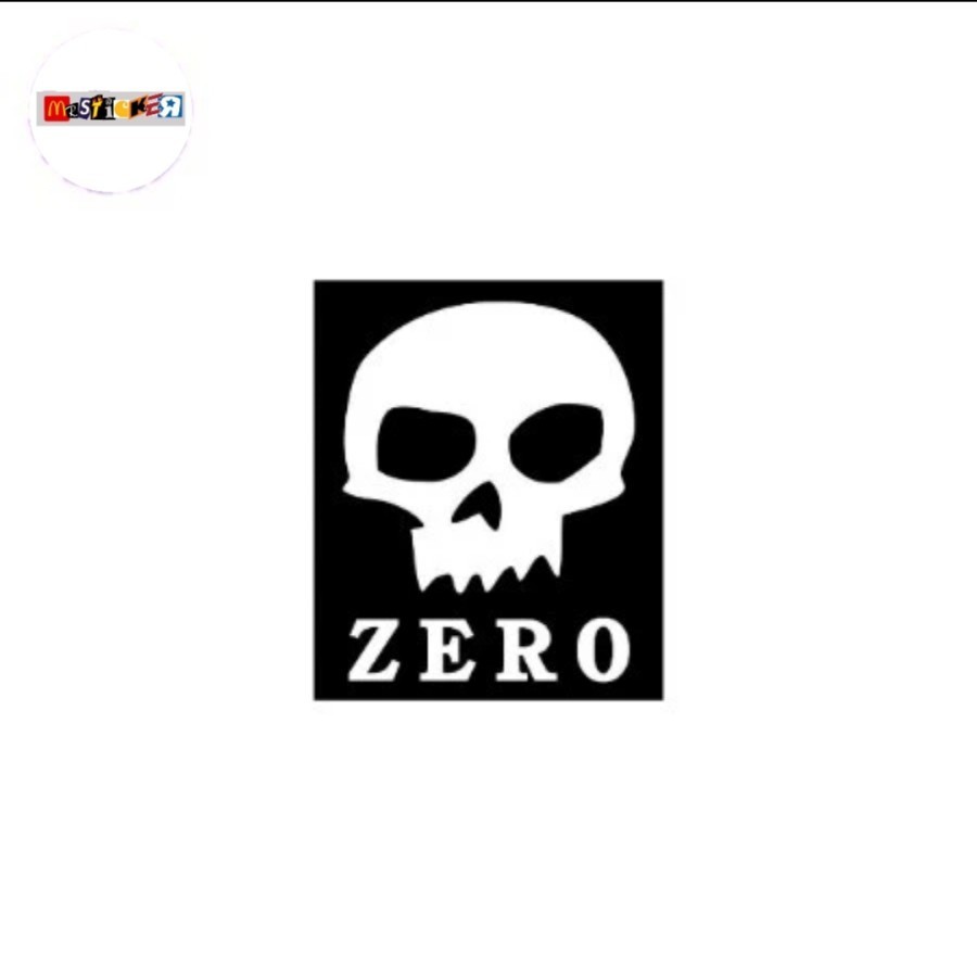 

sticker Zero Skateboards logo stiker tony hawk thps y2k