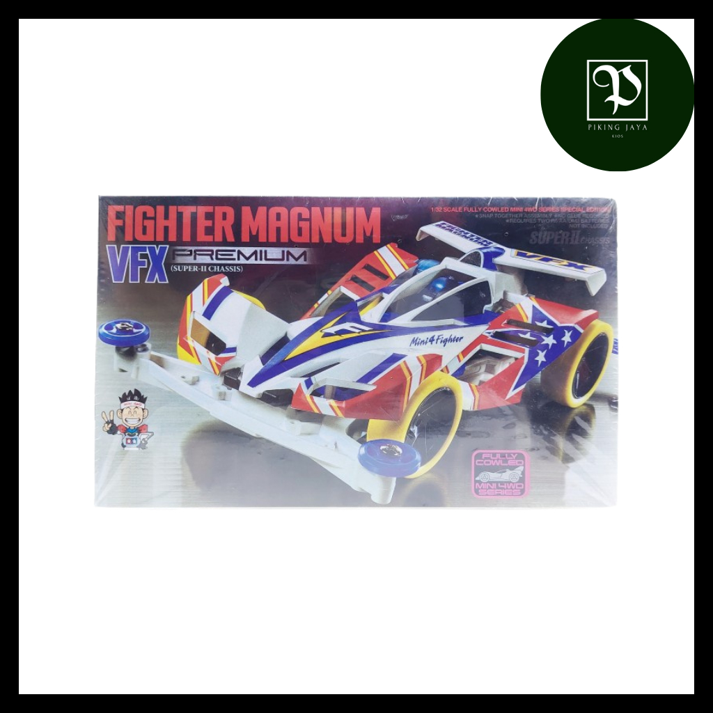 Tamiya Mini 4WD DD Ruize  Fighter Magnum Premium Super 2 Chassis - Rep. Tamiya Merk DD Ruize