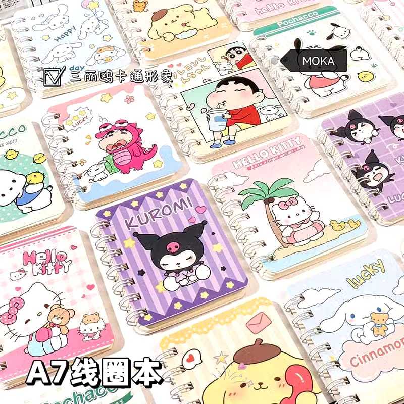 

V2_NOTEBOOK RENCENG SANRIO / BUKU MEMO MINI ANAK TERMURAH