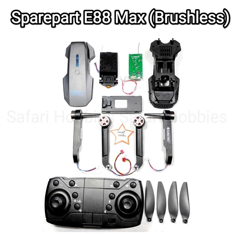 Sparepart Drone E88 Max (Brushless)