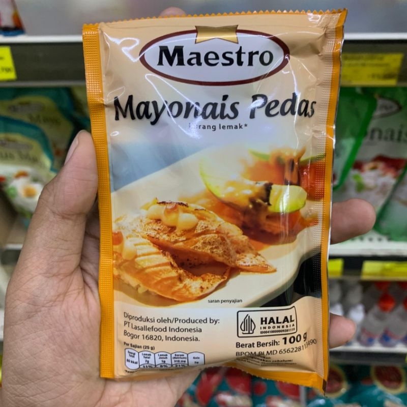 

Maestro Mayonais Pedas 100gr