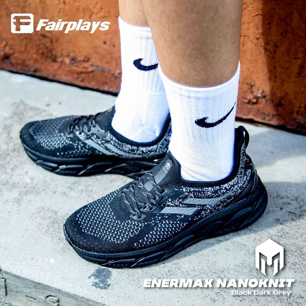 Sepatu Running Mills Enermax Nanoknit