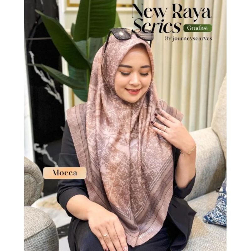 Segiempat voal motif journey kw/segiempat voal motif/jilbab journey kw/jilbab segiempat motif journe