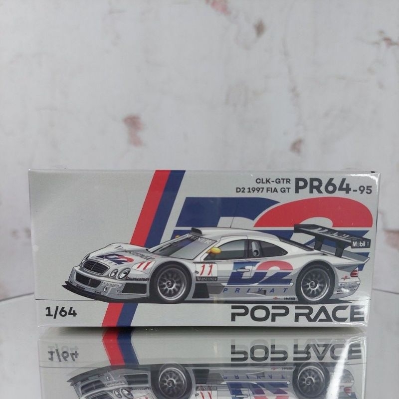 Pop Race Mercedes Benz CLK GTR D2 1997