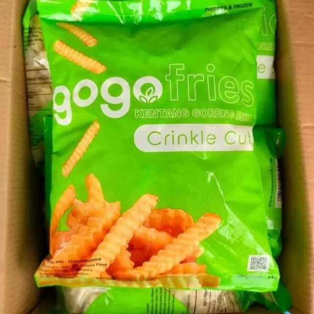 

GOGO CRINKLE CUT 1 KG