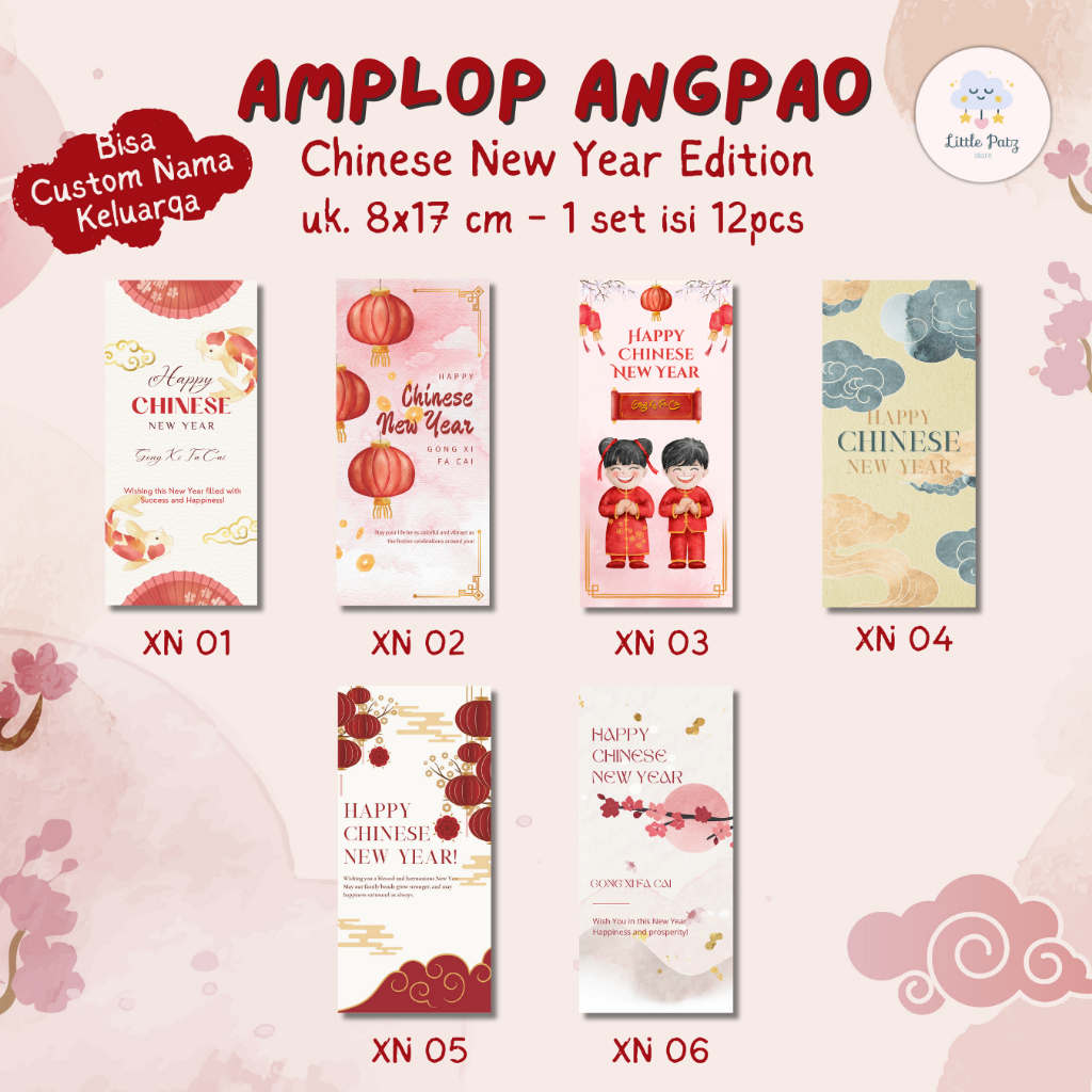 

NEW DESIGN, BEST SELLER CNY 2025!!! Amplop Angpao Imlek Labubu Best Luck Chinese New Year 2025 Series