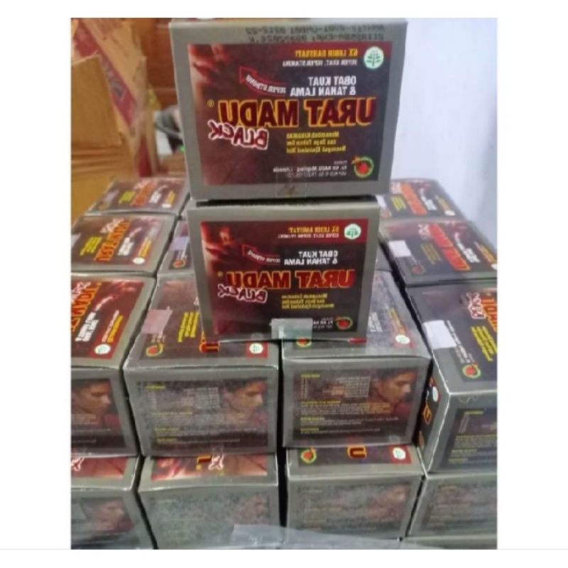 

cod urrrttt madu black ori