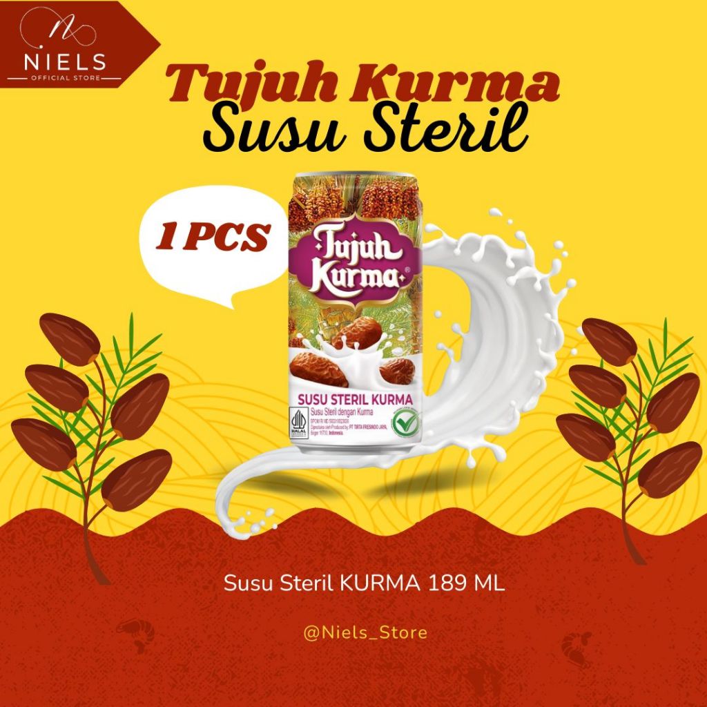 

Tujuh Kurma Susu Steril Kurma 200 ml