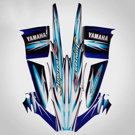 Stiker Sticker Striping Motor Yamaha Jupiter z 2007 List Motor Yamaha Jupiter z 2007