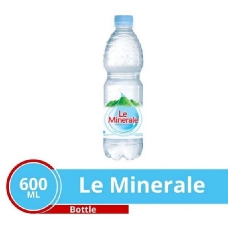 Le Mineral Botol 600 ml / air mineral le mineral 600 ml