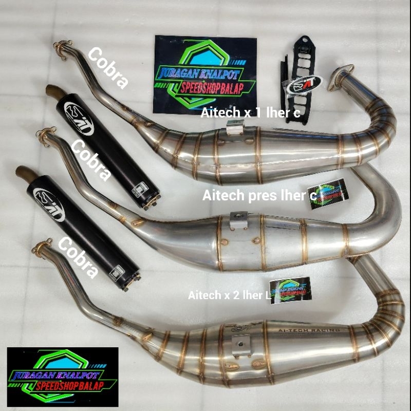knalpot racing AITECH original BIG VOL cobra ninja 2 tak ninja r rr ss zx  dbs lmn hby corse project