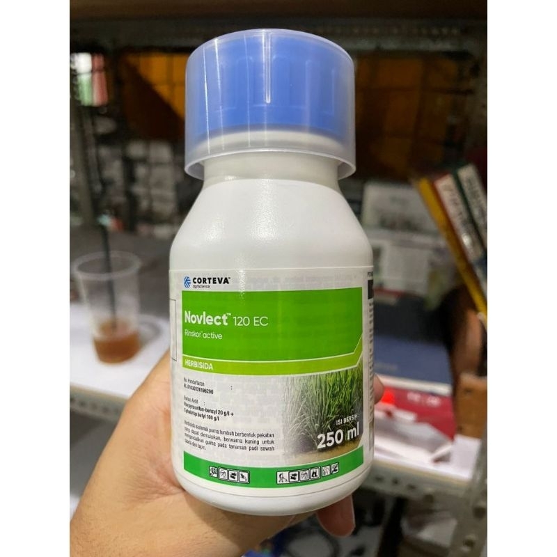 HERBISIDA NOVLECT 120.EC KEMASAN 250.ML OBAT PEMBASMI GULMA RUMPUT PADA PADI