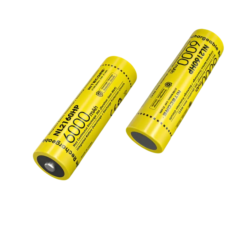 NITECORE Baterai 21700 Rechargeable High Drain 6000mAh Waterproof - NL2160HP