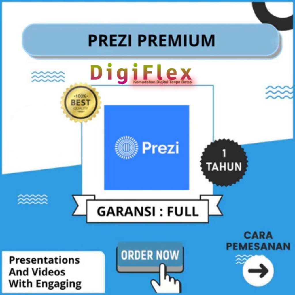 Prezi Preemium Akses semua fitur premium