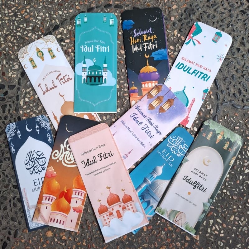 

50 PCS AMPLOP LEBARAN JUMBO MUSLIM