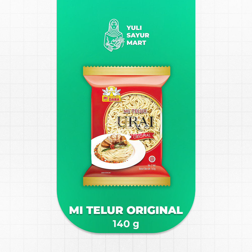 

Burung Dara Mi Telur Urai Original 140g - Yuli Sayur Mart