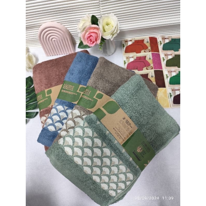 Morning Whistle Bamboo Towel /handuk 70x140 cm