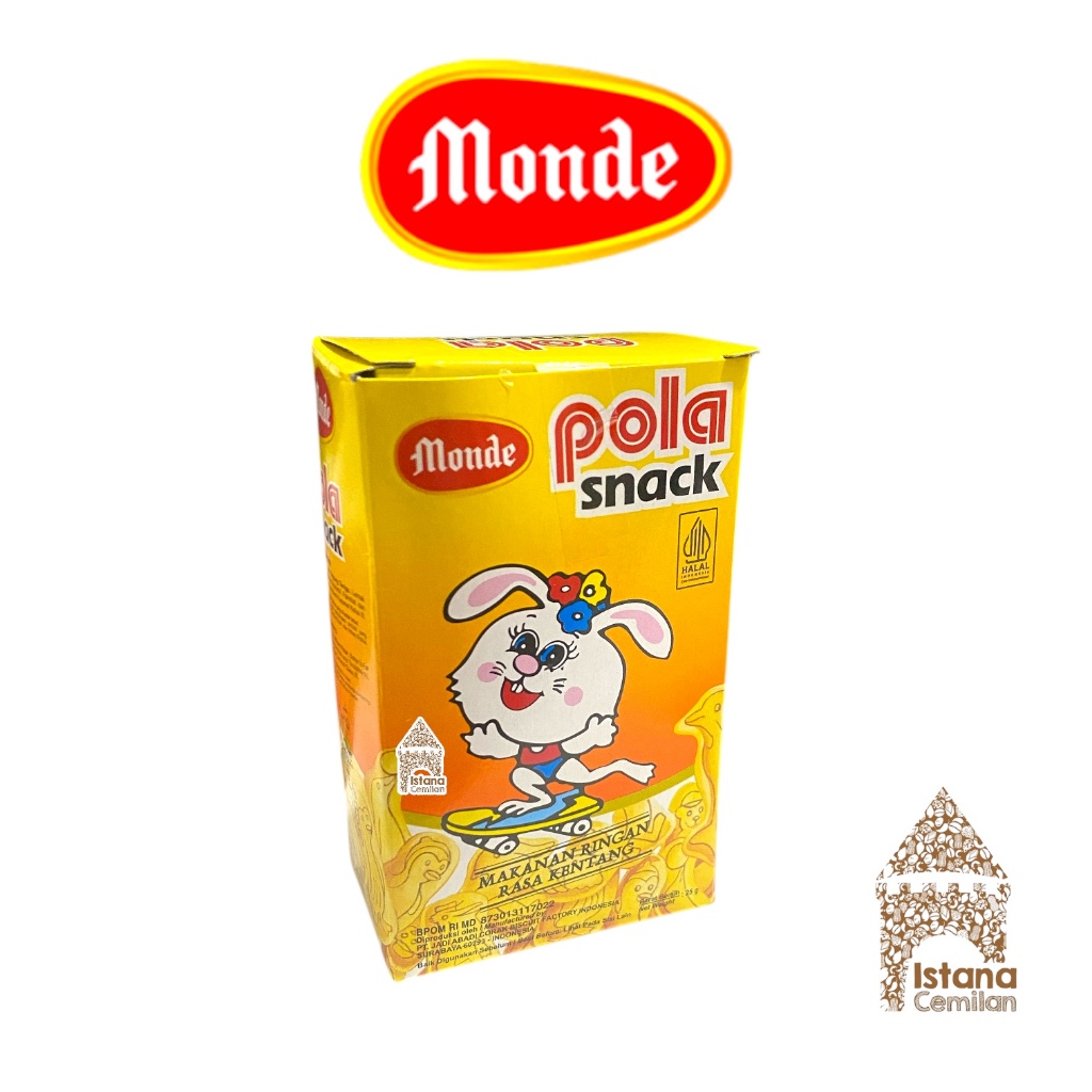 

Monde Pola Snack Kentang (jajanan jadoel)