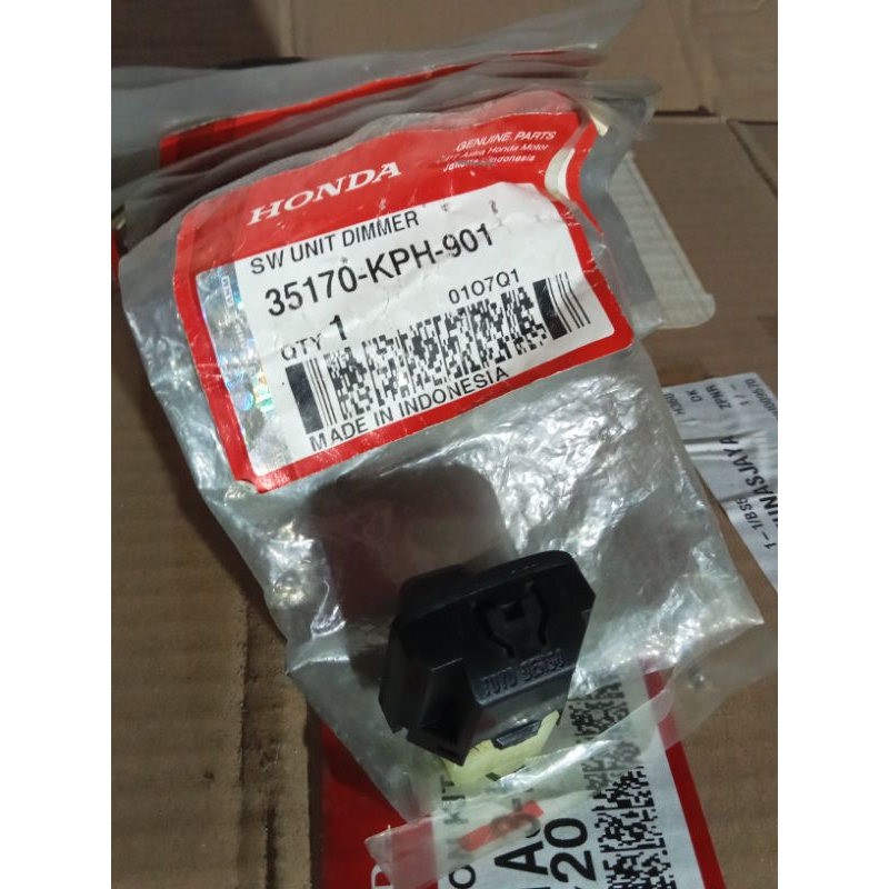 35170KPH901 35170-KPH-901 TOMBOL SAKLAR JAUH SAKLAR LAMPU HONDA KHARISMA D/X ORIGINAL
