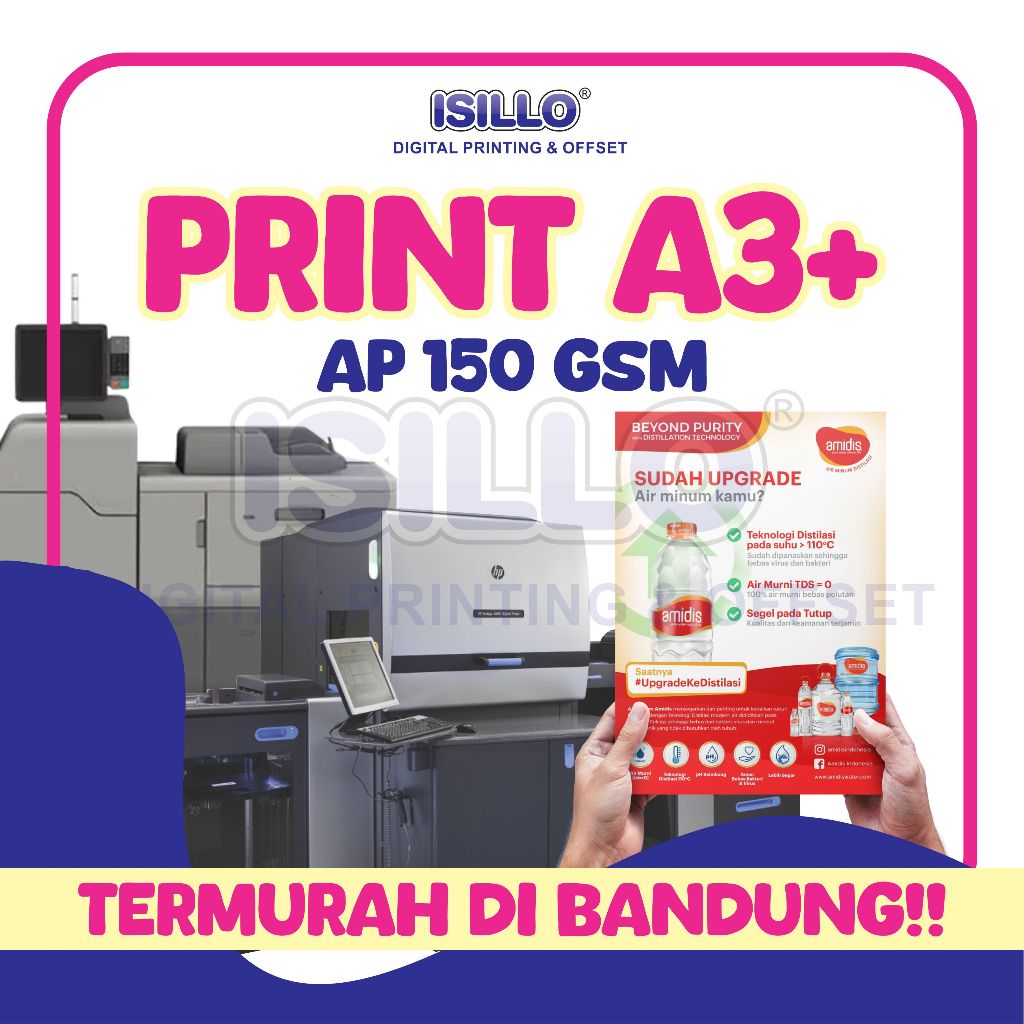 

PRINT AP 150 GSM A3+ | PRINT LASER CEPAT MURAH [BACA DESKRIPSI PRODUK]