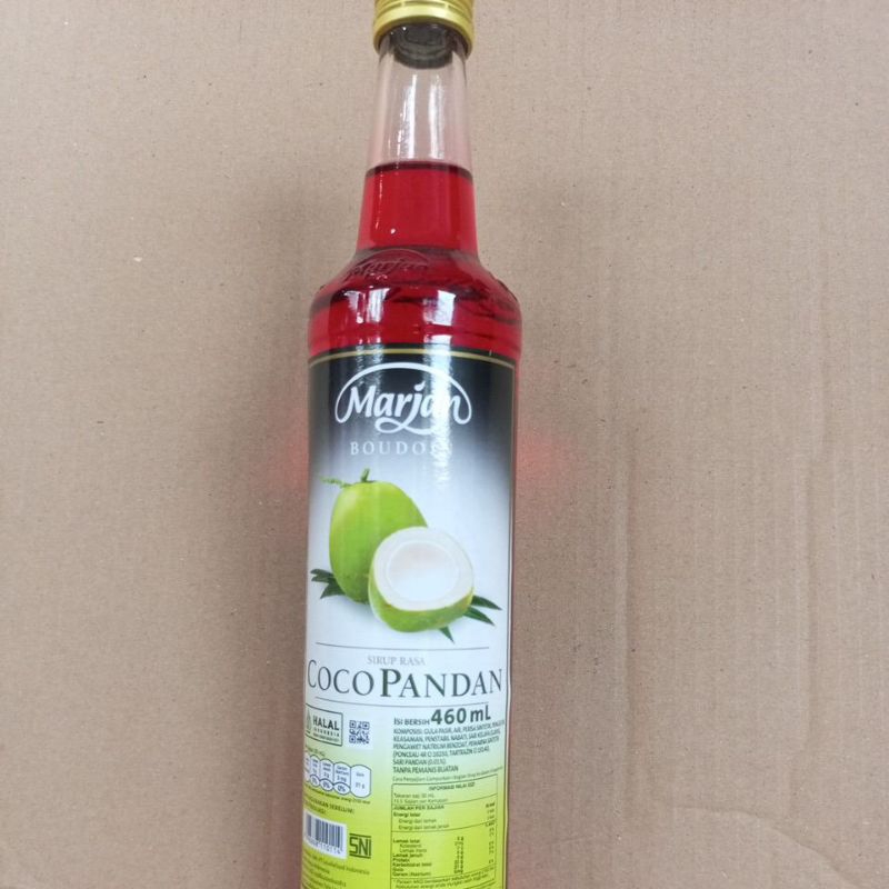 

Sirup Marjan Cocopandan 460 ml