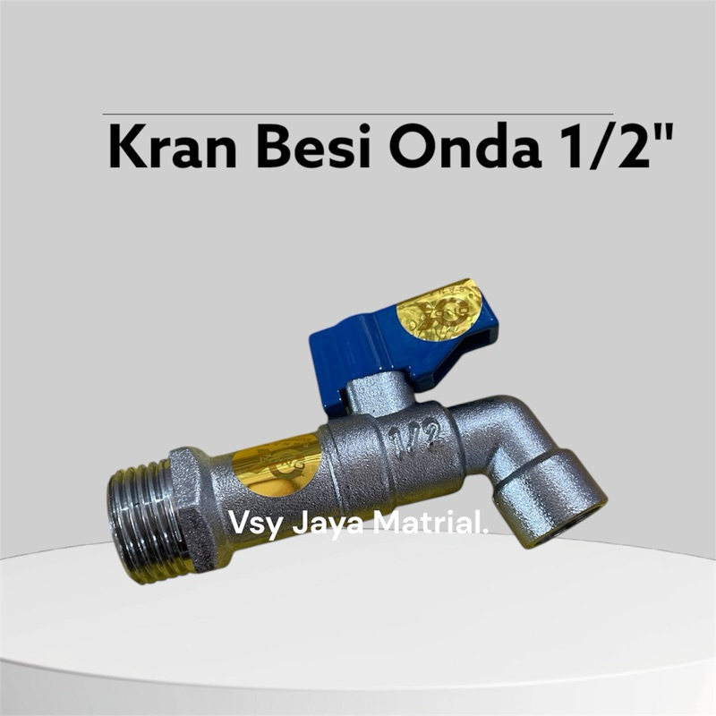Kran besi onda 1/2" || Kran besi || Kran Kualitas bagus