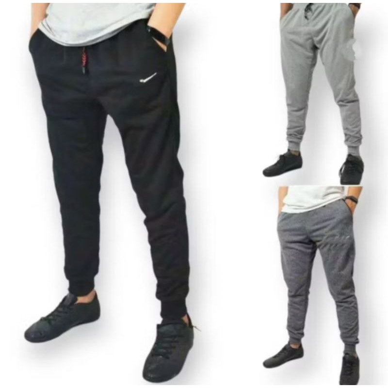 NEW (JUMBO) CELANA JOGER JUMBO WANITA CELANA PANJANG PRIA JUMBO XL- XXL- XXXL- XXXXL JOGER TRAINING