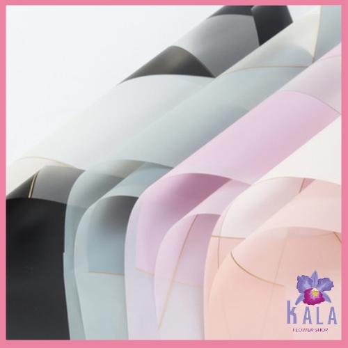 

20 Lembar Kertas Buket Bunga Cellophane Paper Motif Nosha Magnetic Line KB6063