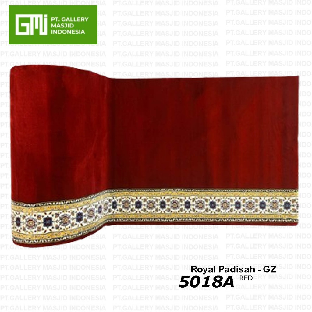 PT. GMI - Karpet Mesjid Tebal Empuk Turki Royal Padisah Tebal 24mm / Karpet Turki