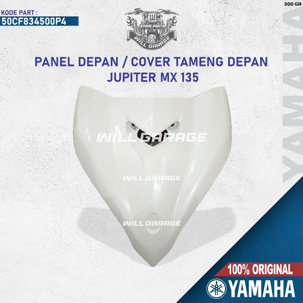 PANEL DEPAN / COVER TAMENG DEPAN  JUPITER MX 135  / 50CF834500P4 / ORIGINAL YAMAHA