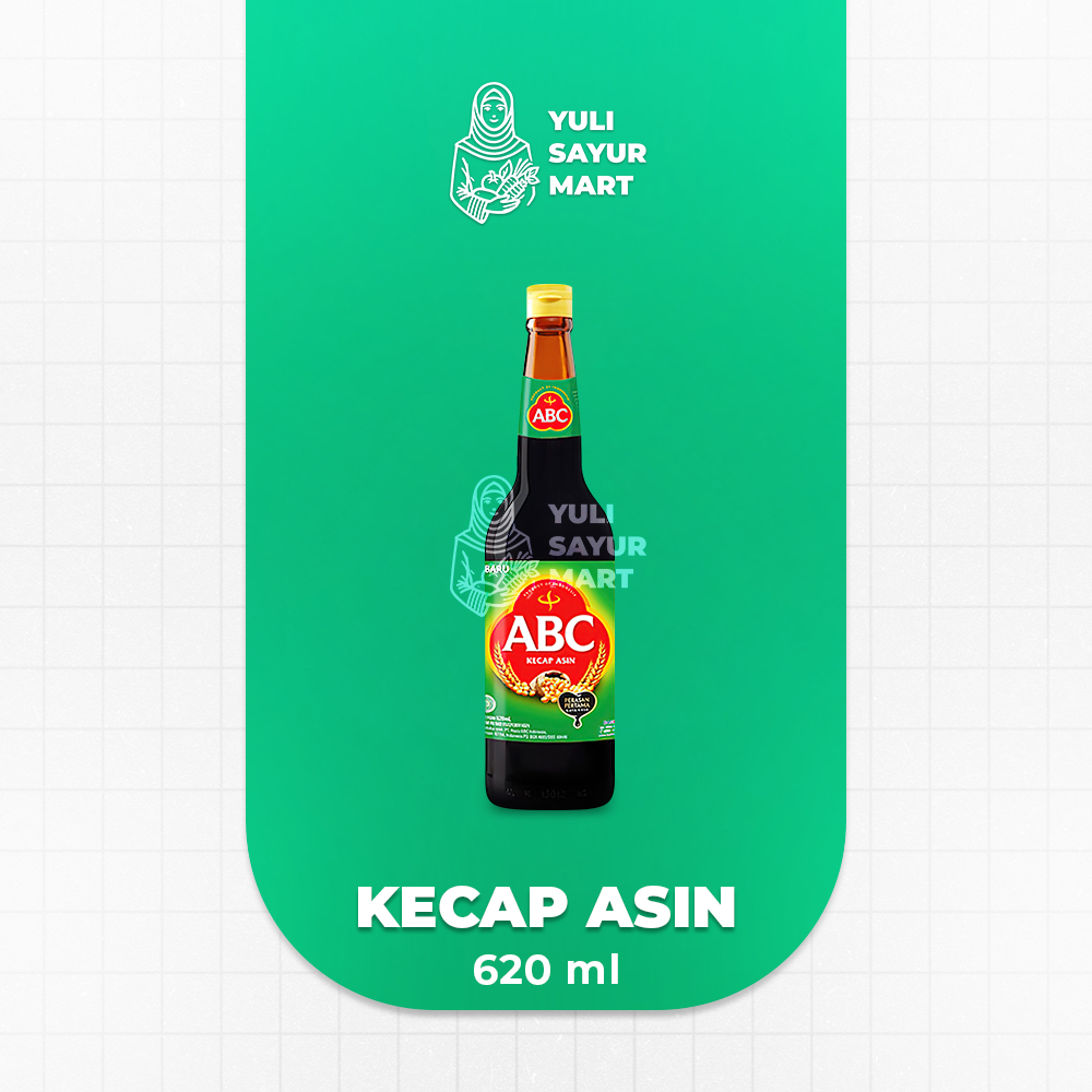 

ABC Kecap Asin 620ml - Yuli Sayur Mart