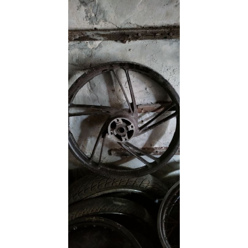 Velg racing depan Honda Blade 110 lama original copotan