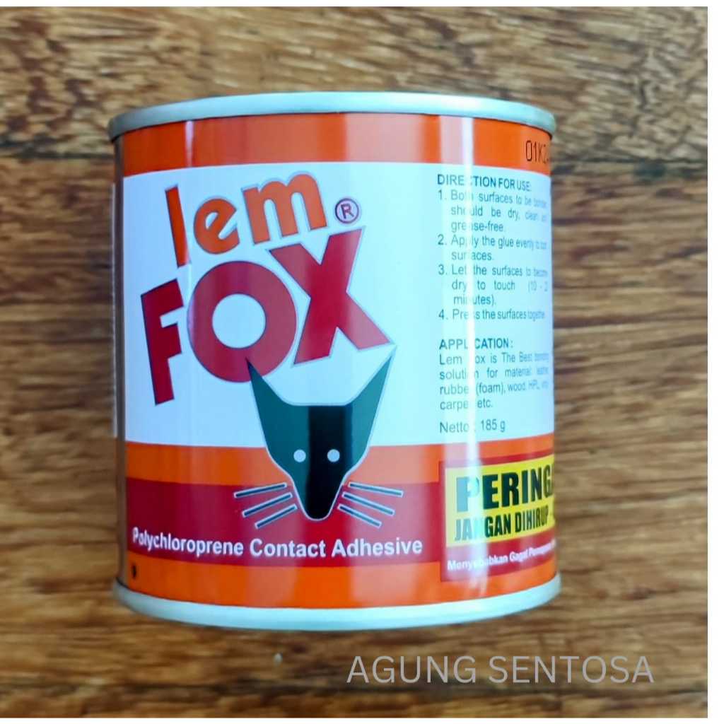 

LEM FOX KUNING 185 Gr