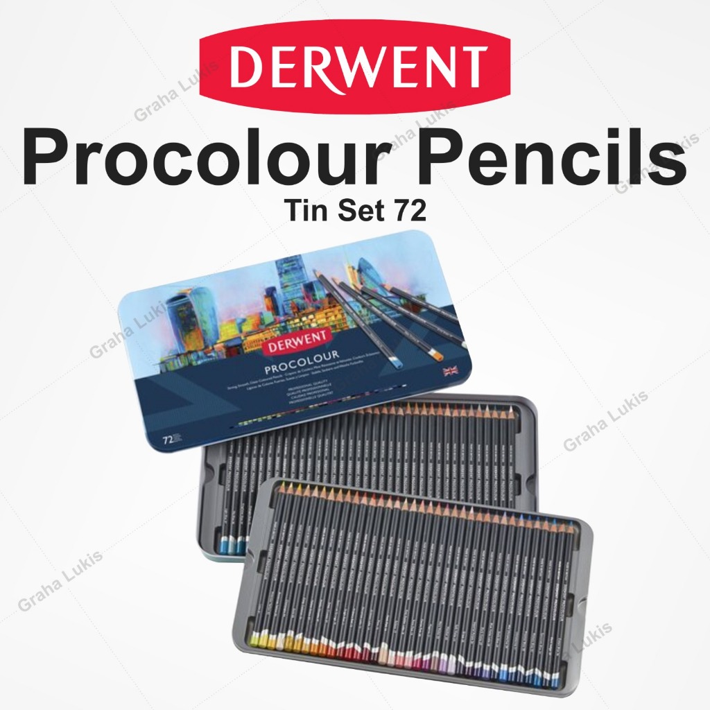 

Derwent Procolour Pencils Set 72