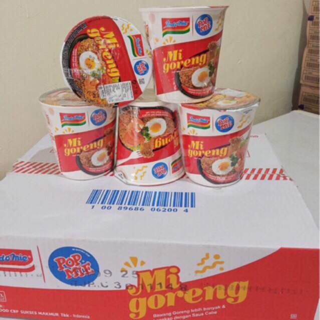 

Pop Mie Indomie Goreng 1 Dus isi 12
