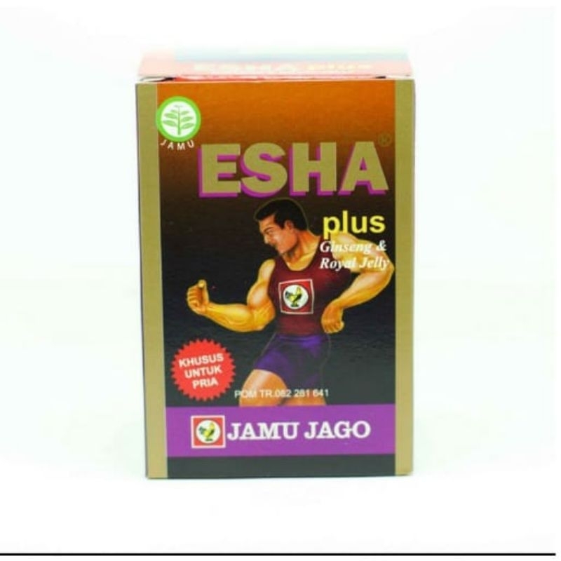 

jamu esha plus cap jago original