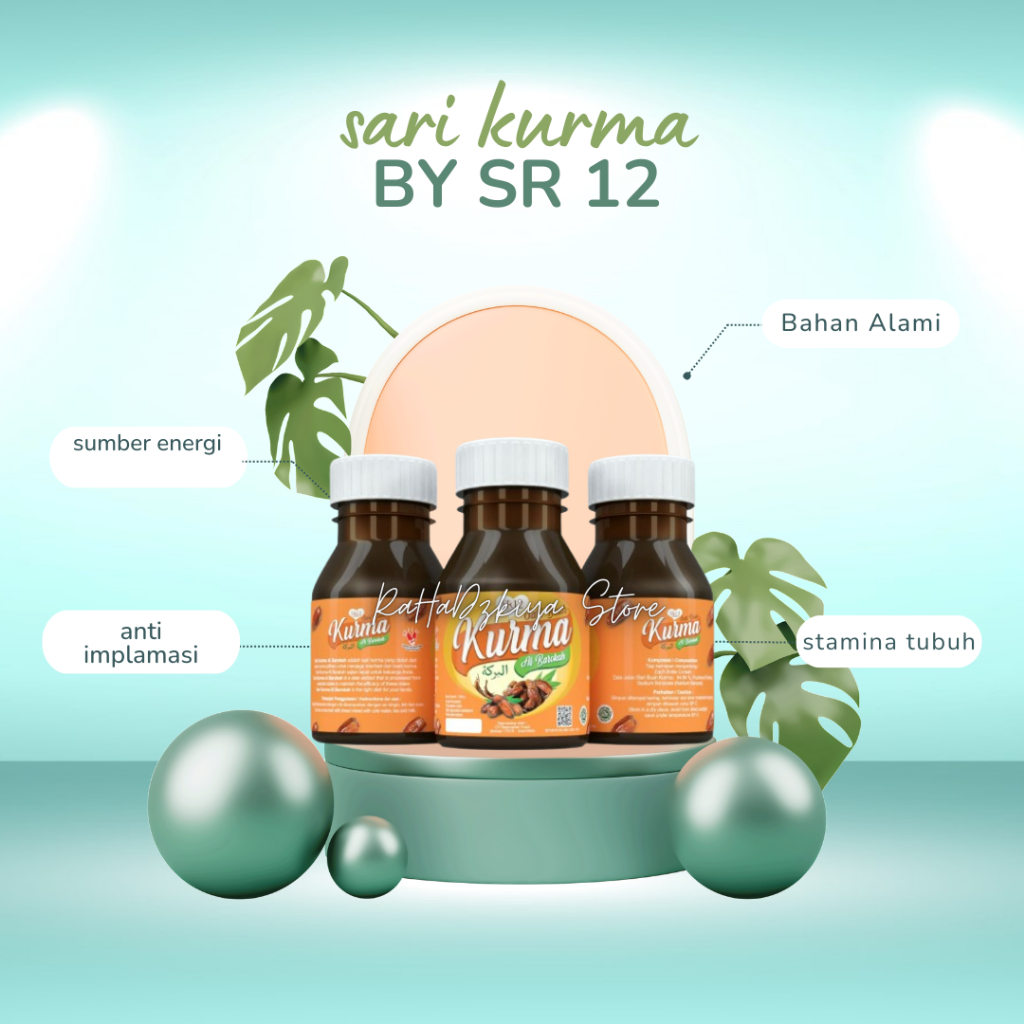 

Sari Buah Kurma Al Barokah by SR 12 - Kualitas Terbaik (herbal)