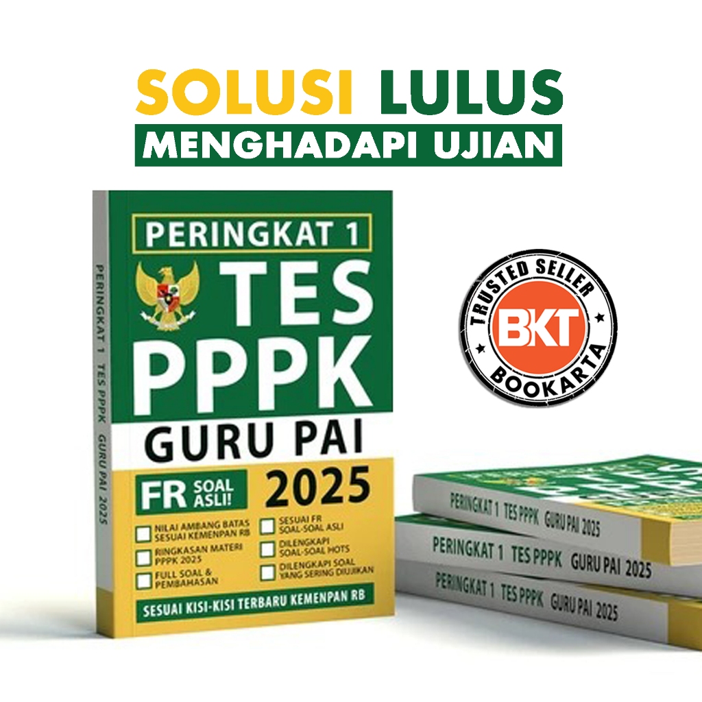 Buku PPPK GURU PAI 2025 - Peringkat 1 PPPK GURU PENDIDIKAN AGAMA ISLAM 2025
