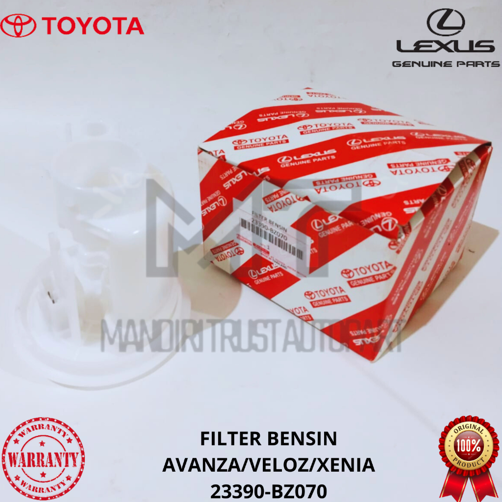 FUEL FILTER BENSIN XENIA VELOZ AVANZA 2012-2015 23390-BZ070 ORIGINAL