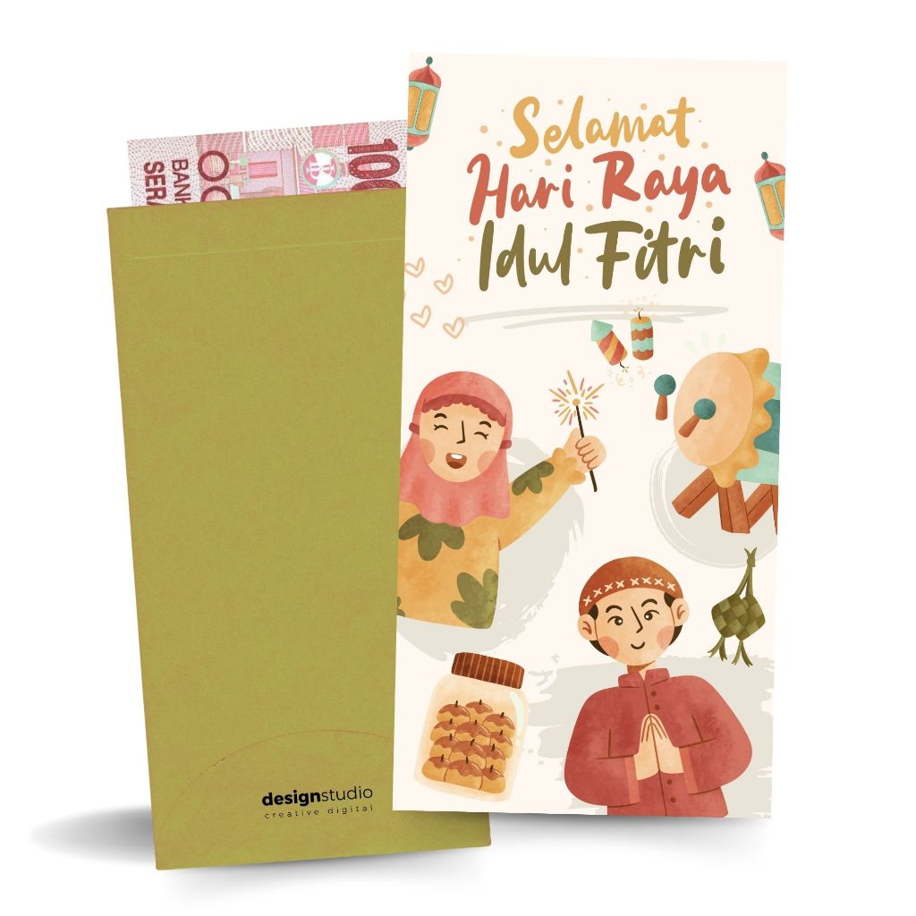 

Amplop Lebaran Modern Desain Elegan & Unik - Cocok untuk Angpau Idulfitri 2025