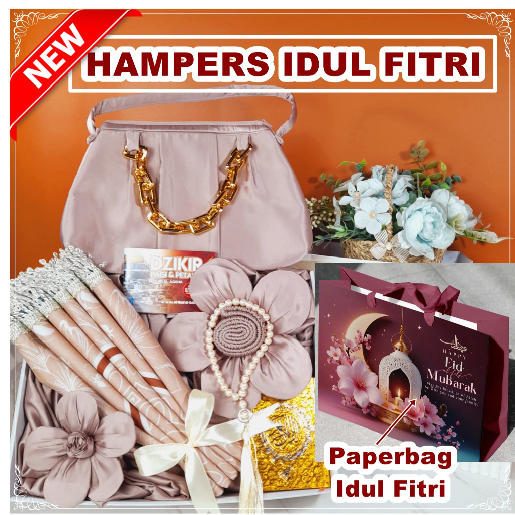 Hampers Lebaran Idul Fitri 2025 / Hampers Idul Fitri terbaru 2025 Premium Free Paperbag