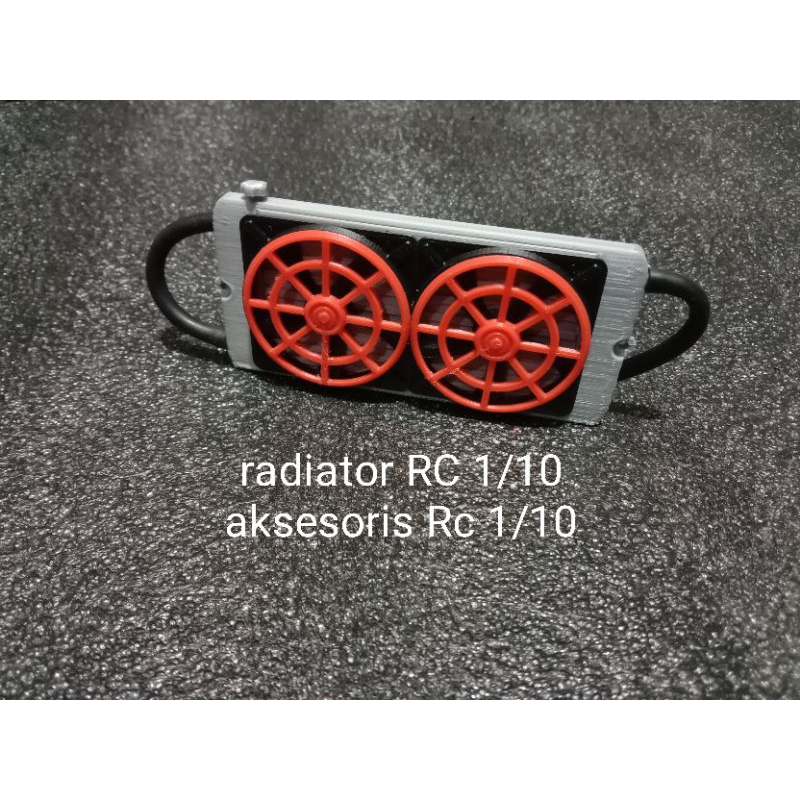 radiator RC 1/10 variasi radiator mainan RC 1/10