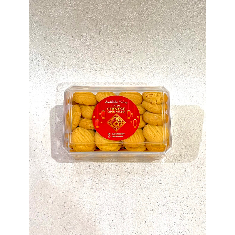 

Butter emping cookies kue emping gurih asin garing
